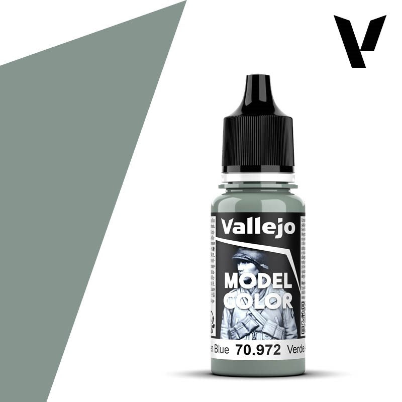 Vallejo AV70972 Model Colour Light Green Blue 18ml (8938301685997)