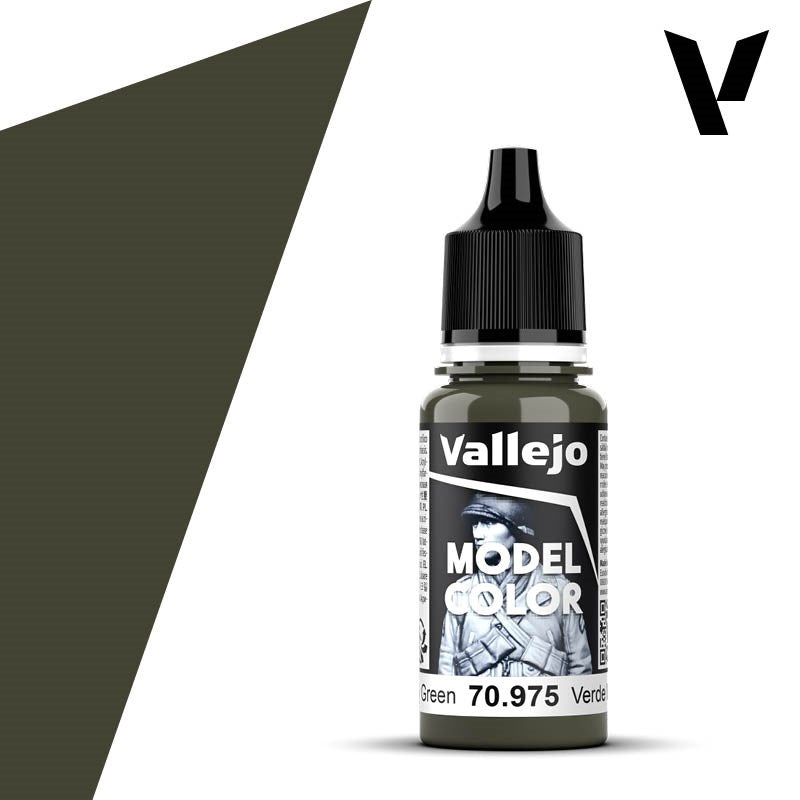 Vallejo AV70975 Model Colour Military Green 18ml (8938301849837)
