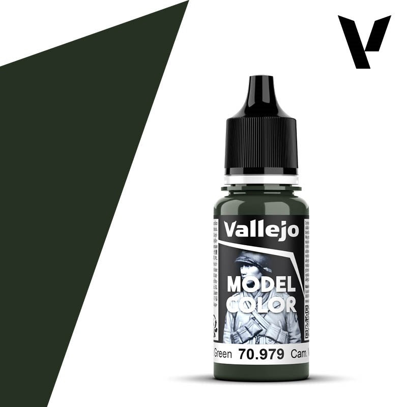 Vallejo AV70979 Model Colour Cam. Dark Green 18ml (8938302210285)