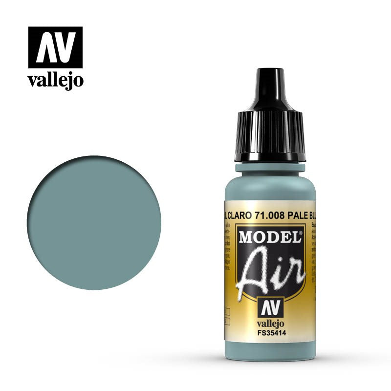 Vallejo AV71008 Model Air Pale Blue 17 ml (8938304700653)