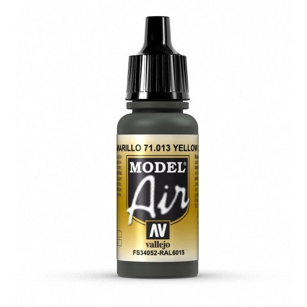 Vallejo AV71013 Model Air Yellow Olive 17 ml (8938305159405)