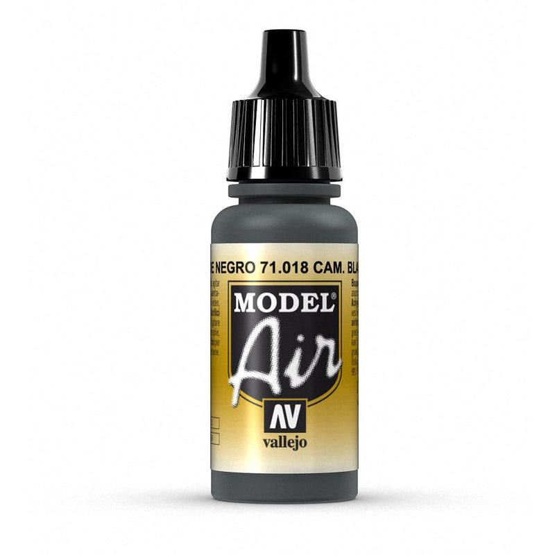 Vallejo AV71018 Model Air Camouflage Black Green 17 ml