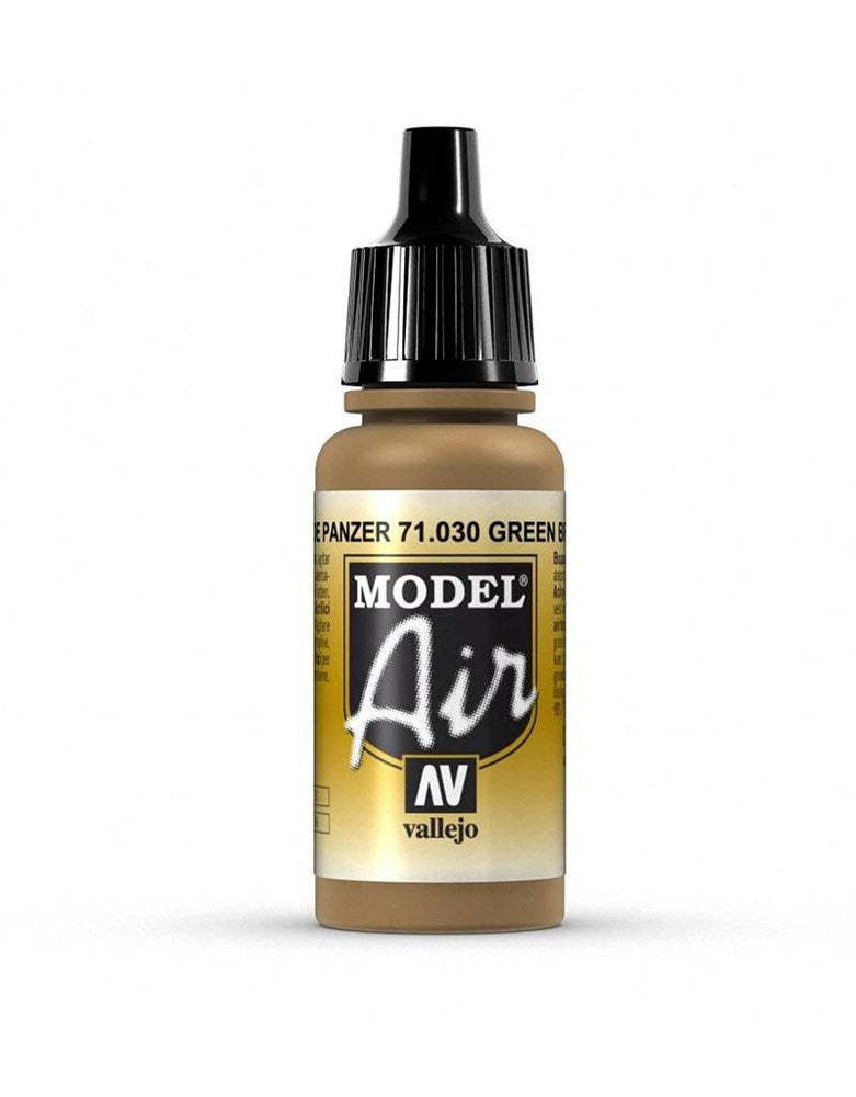 Vallejo AV71030 Model Air Green Brown 17 ml