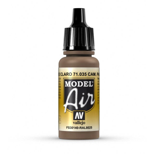 Vallejo AV71035 Model Air Camouflage Pale Brown 17 ml (8938306732269)