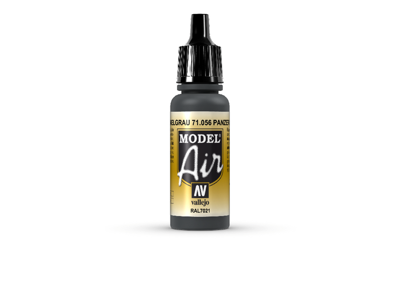 Vallejo AV71056 Model Air Panzer Dk Gray 17 ml