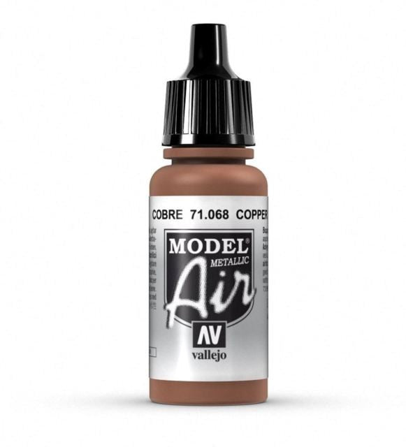 Vallejo AV71068 Model Air Copper 17 ml (8938309320941)