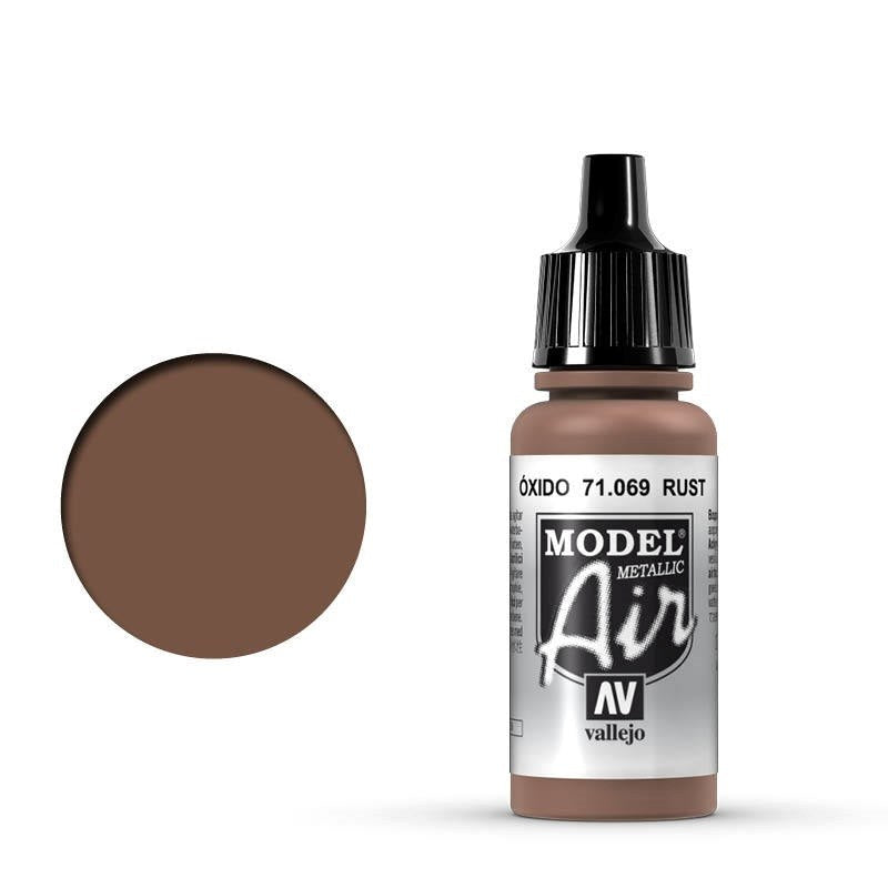 Vallejo AV71069 Model Air Metallic Rust 17 ml