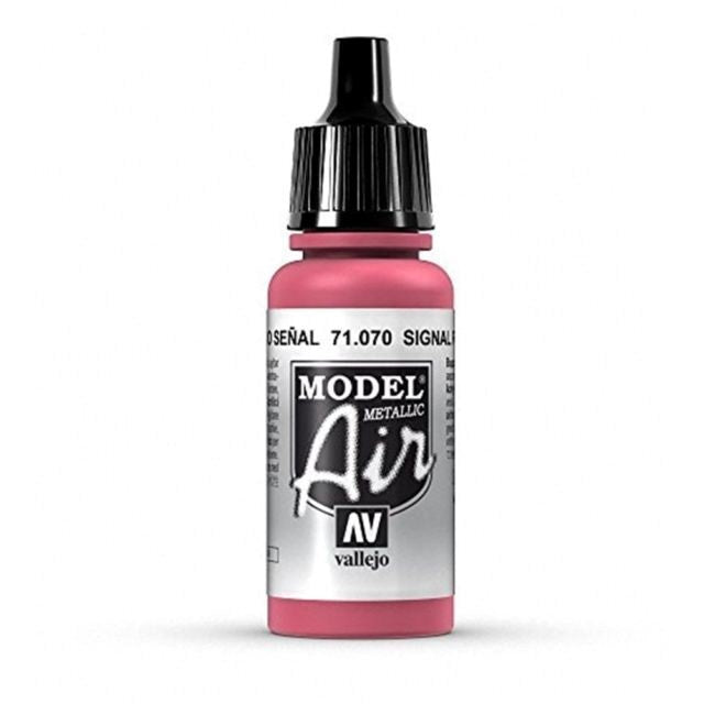 Vallejo AV71070 Model Air Signal Red 17 ml