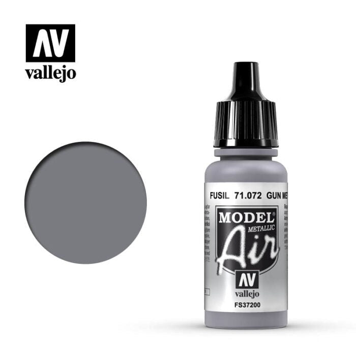 Vallejo AV71072 Model Air Gun Metal 17 ml (8938309812461)