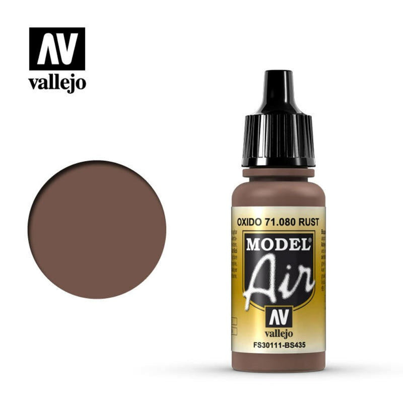 Vallejo AV71080 Model Air Rust 17 ml