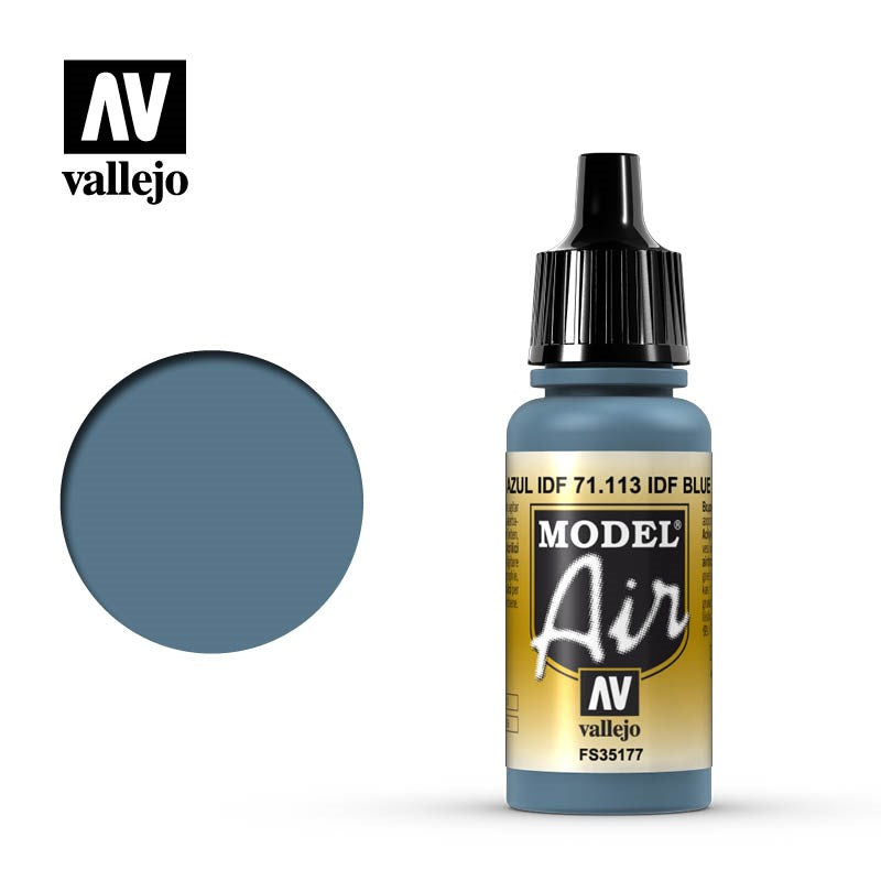 Vallejo AV71113 Model Air IDF Blue 17 ml