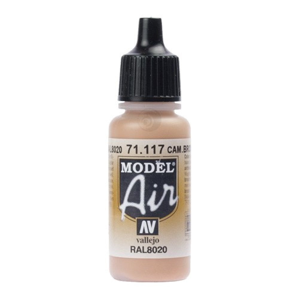 Vallejo AV71117 Model Air Camouflage Brown 17 ml (8938313351405)