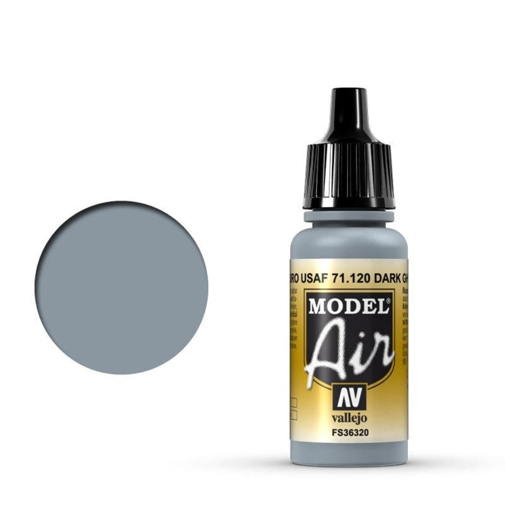 Vallejo AV71120 Model Air Dark Ghost Gray 17 ml (8938313711853)