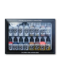 Vallejo AV71181 Model Air Metallic Effects Pack 16 Colour Set (8938317709549)