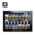 Vallejo AV71194 Model Air Weathering 16 Colour Set (8938318758125)