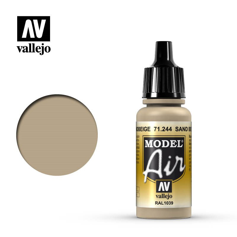 Vallejo AV71244 Model Air Sand Beige 17 ml