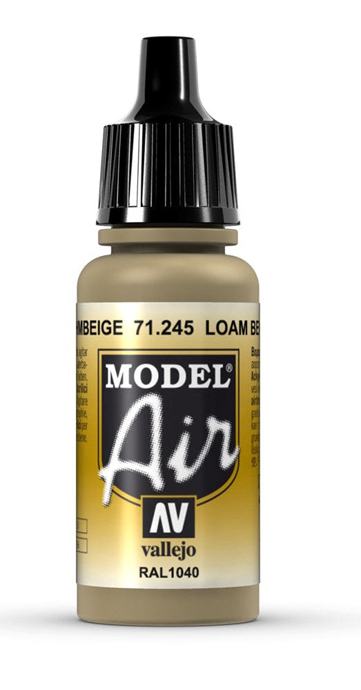 Vallejo AV71245 Model Air Loam Beige 17 ml (8938319970541)