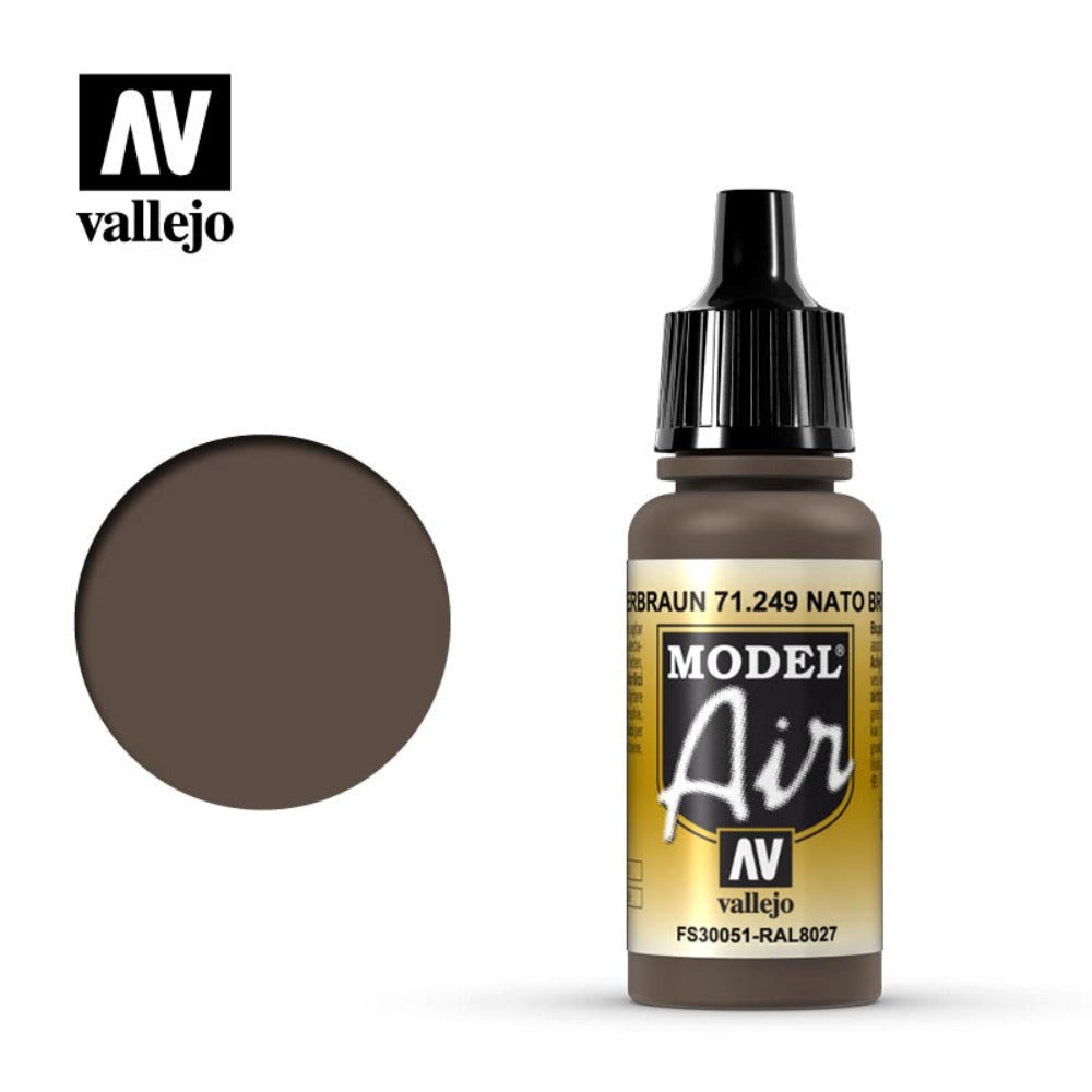 Vallejo AV71249 Model Air NATO Brown 17 ml (8938320363757)
