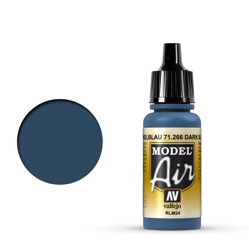Vallejo AV71266 Model Air Dark Blue RLM24 17 ml