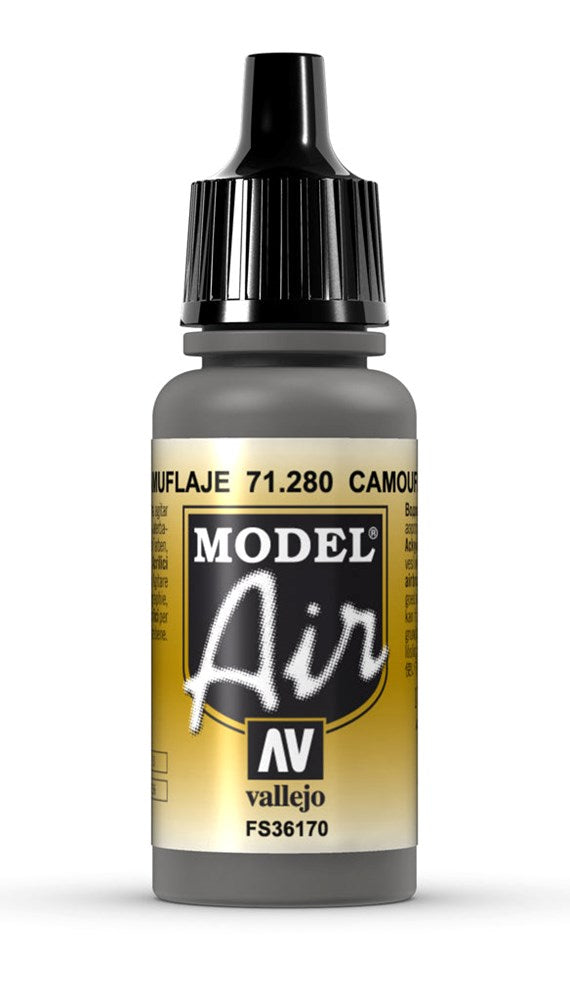 Vallejo AV71280 Model Air Camouflage Gray 17 ml