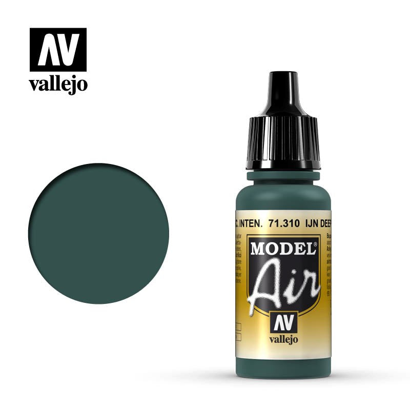 Vallejo AV71310 Model Air IJN Deep Dark Green 17 ml (8938324459757)
