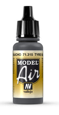 Vallejo AV71315 Model Air Tyre Black 17 ml (8938324820205)