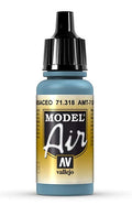 Vallejo AV71318 Model Air AMT-7 Greyish Blue 17 ml (8938324984045)