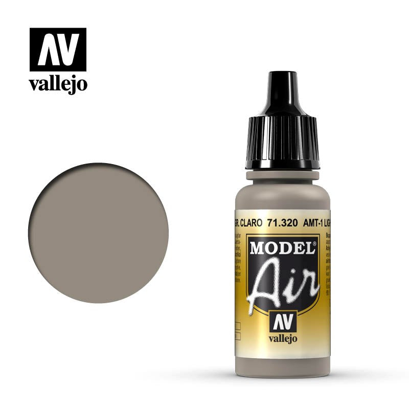 Vallejo AV71320 Model Air AMT-1 Light Greyish Brown 17 ml (8938325082349)