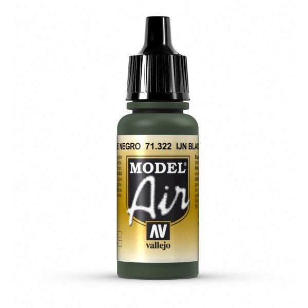 Vallejo AV71322 Model Air IJN Black Green 17 ml