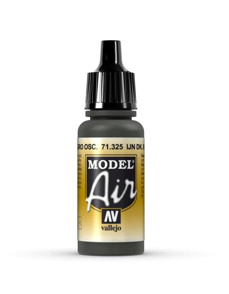Vallejo AV71325 Model Air IJN Dark Black Green 17 ml