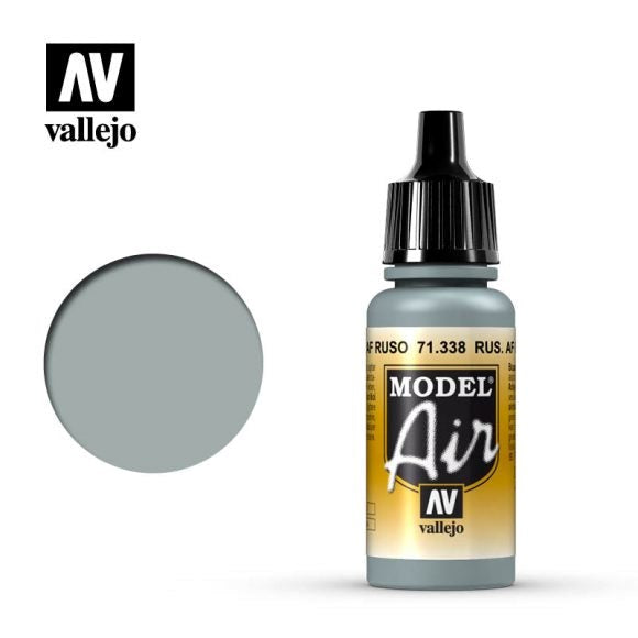 Vallejo AV71338 Model Air Russian AF Grey Blue 17ml Acrylic Paint