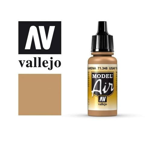 Vallejo AV71348 Model Air USAF Tan 17ml