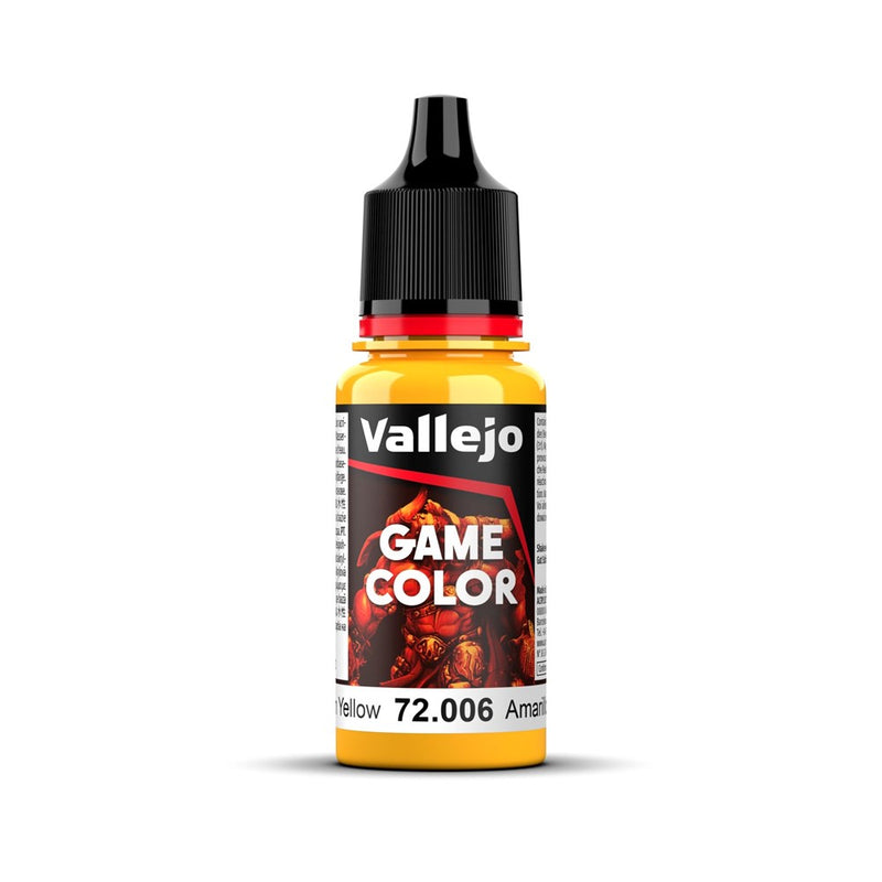 Vallejo AV72006 Game Colour Sun Yellow 18ml