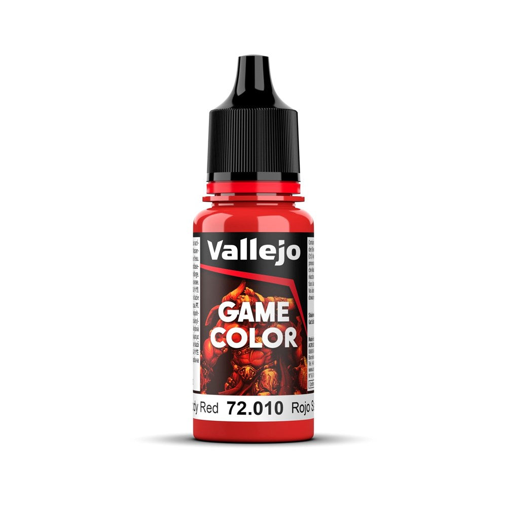 Vallejo AV72010 Game Colour Bloody Red 18ml (8938331504877)