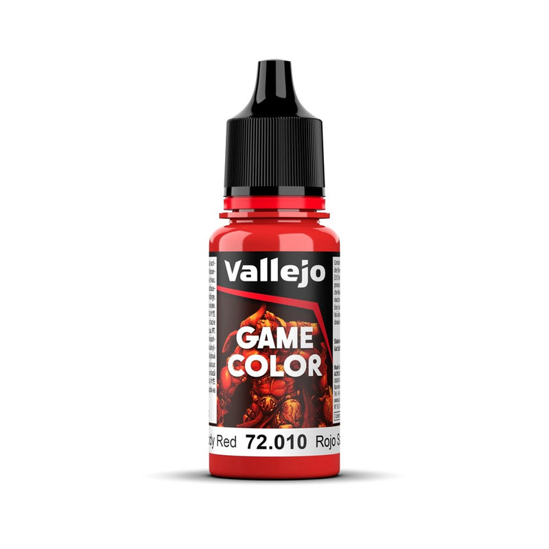 Vallejo AV72010 Game Colour Bloody Red 18ml
