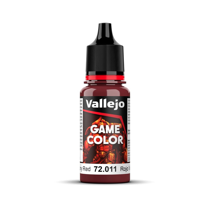 Vallejo AV72011 Game Colour Gory Red 18ml