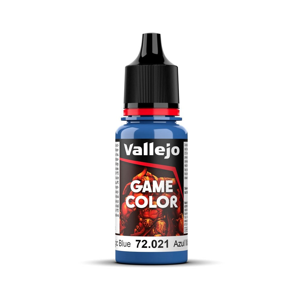 Vallejo AV72021 Game Colour Magic Blue 18ml (8938332225773)