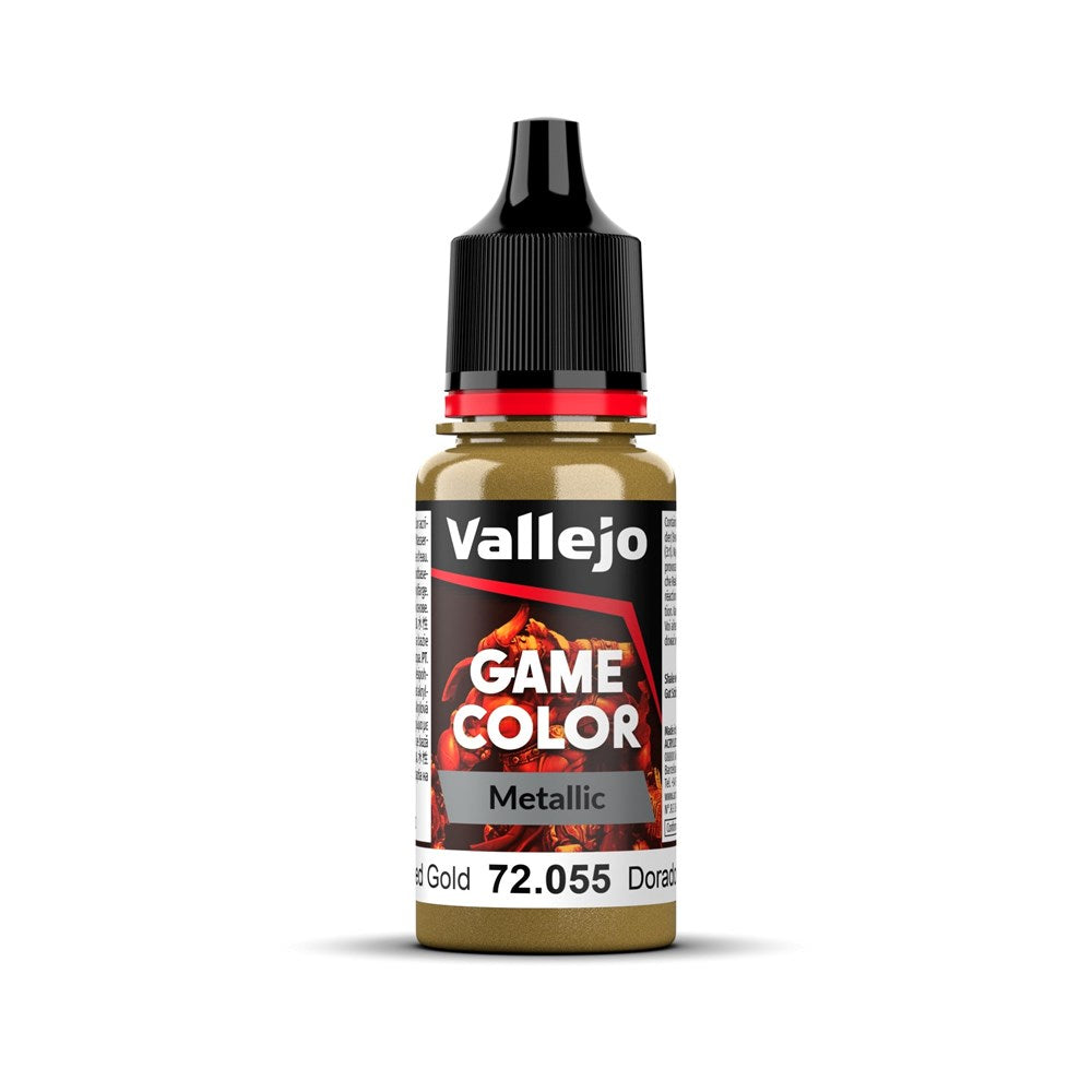 Vallejo AV72055 Game Colour Polished Gold 18ml (8938334388461)