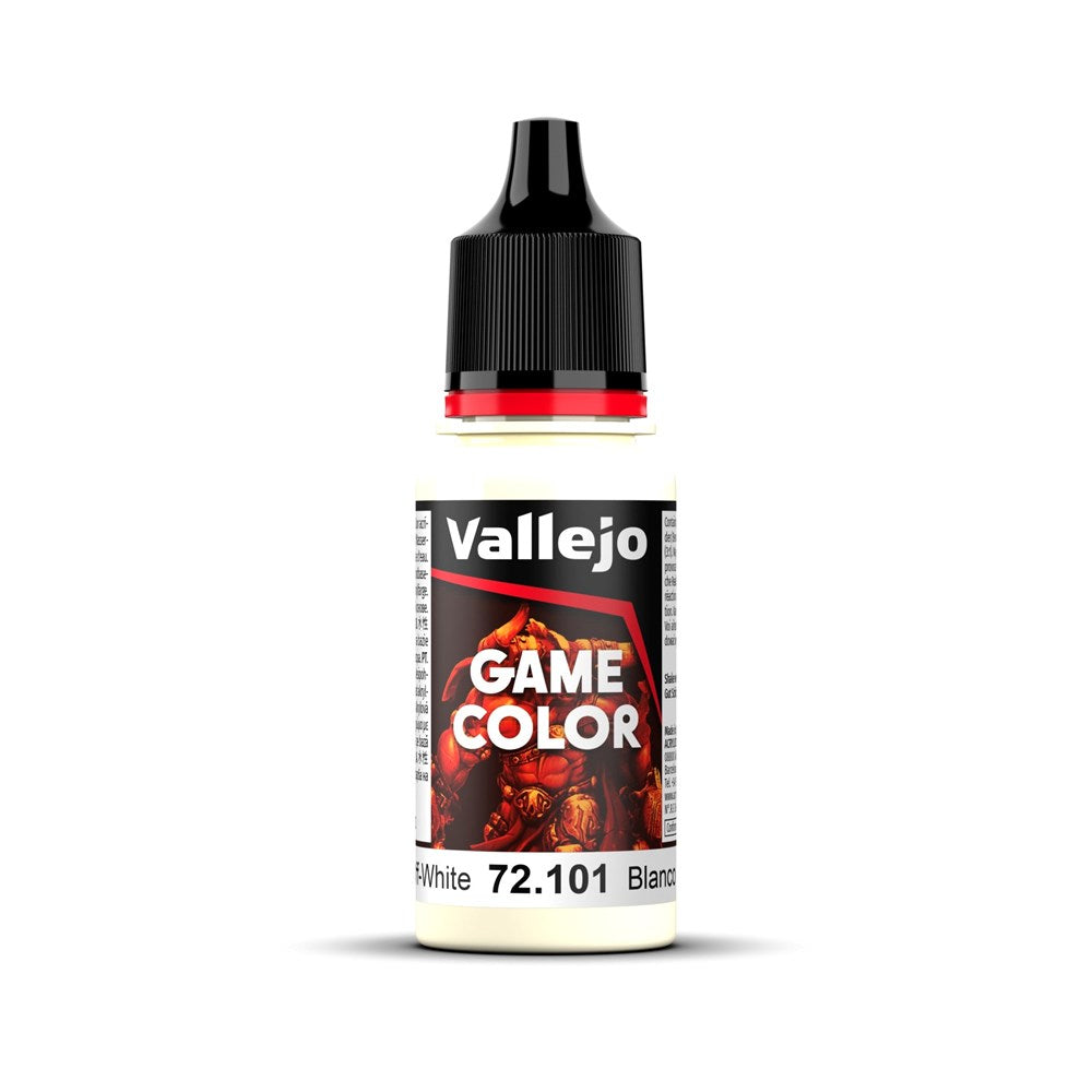 Vallejo AV72101 Game Colour Off White 18ml (8938337992941)