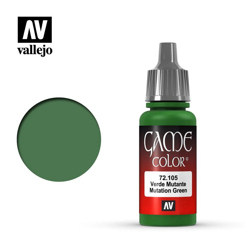 Vallejo AV72105 Game Colour Mutation Green 17 ml