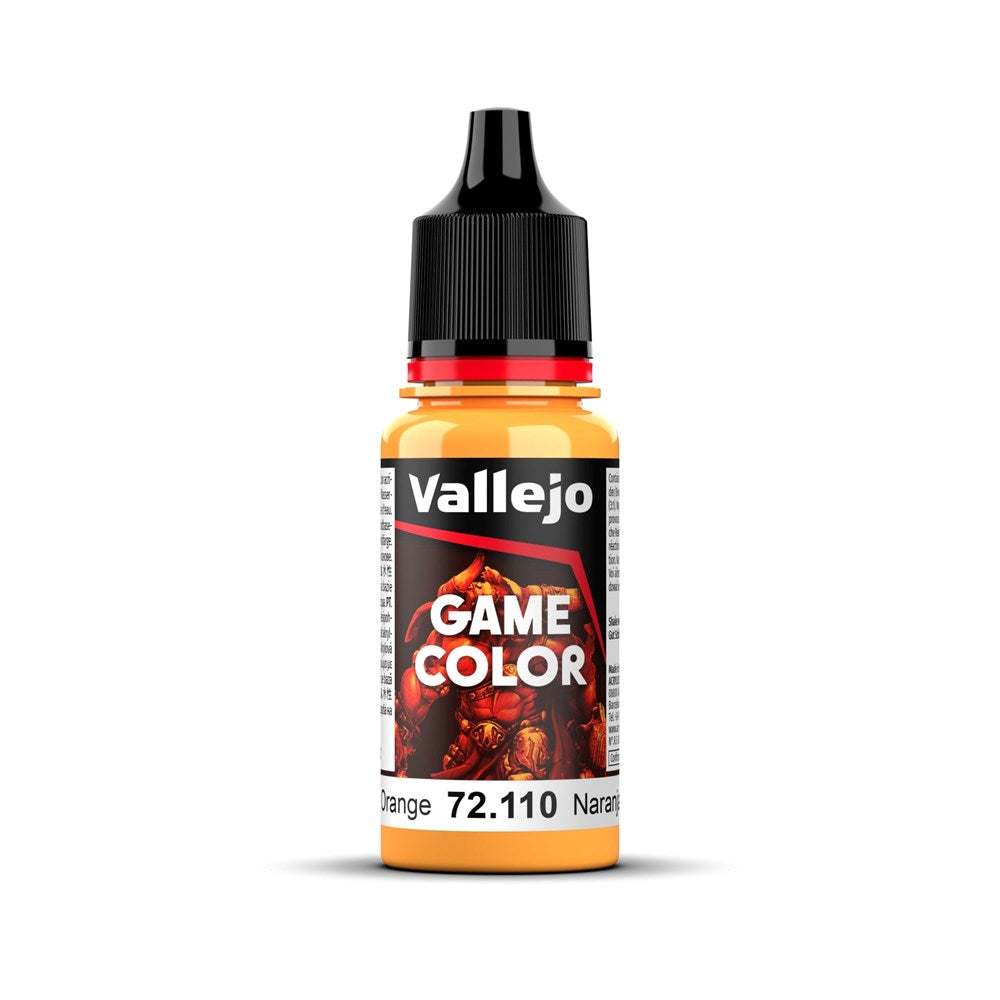 Vallejo AV72110 Game Colour Sunset Orange 18ml (8938339041517)