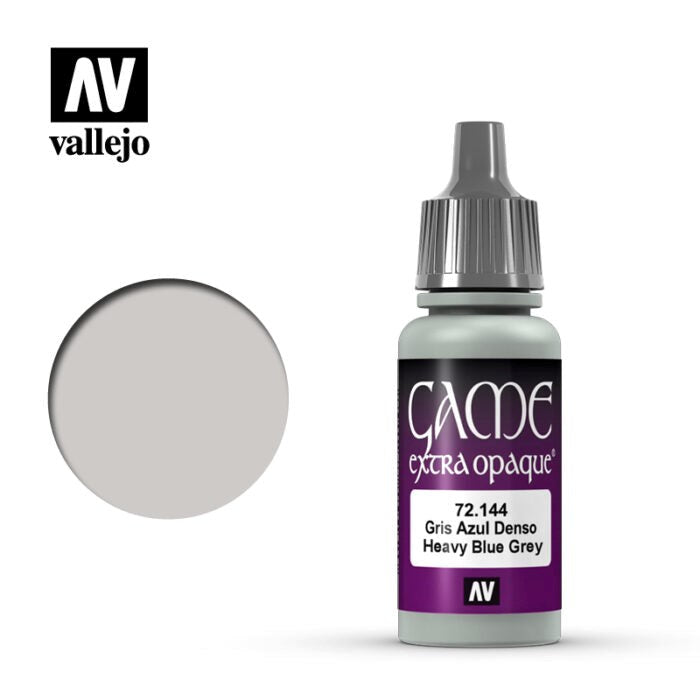 Vallejo AV72144 Game Colour Extra Opaque Heavy Blue Grey 17 ml (8938340155629)