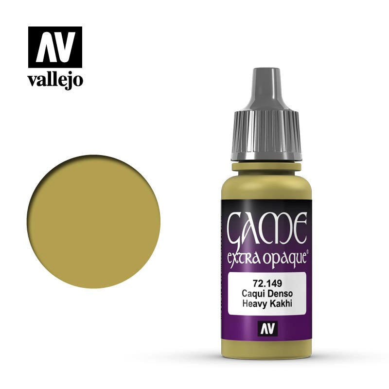 Vallejo AV72149 Game Colour Extra Opaque Heavy Kakhi 17 ml