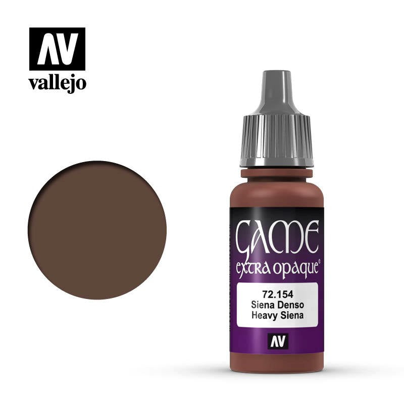 Vallejo AV72154 Game Colour Extra Opaque Heavy Siena 17 ml (8938340614381)