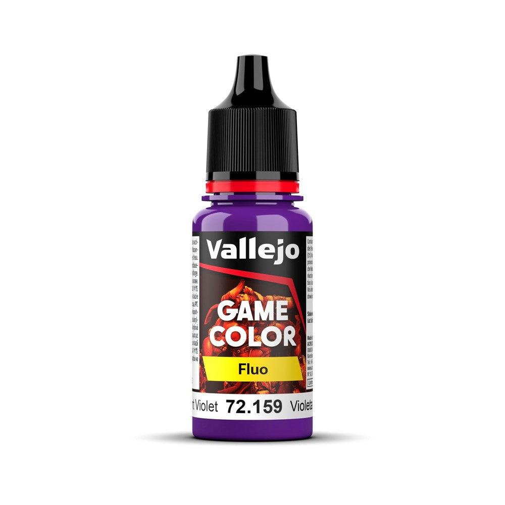 Vallejo AV72159 Game Colour Fluorescent Violet 18ml (8938340942061)