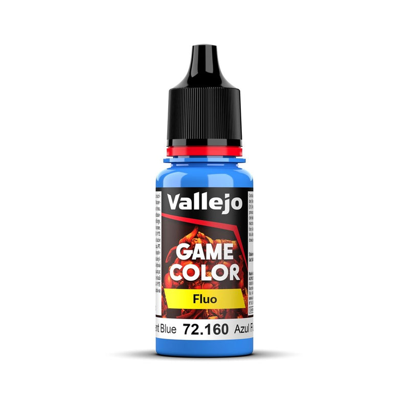 Vallejo AV72160 Game Colour Fluorescent Blue 18ml