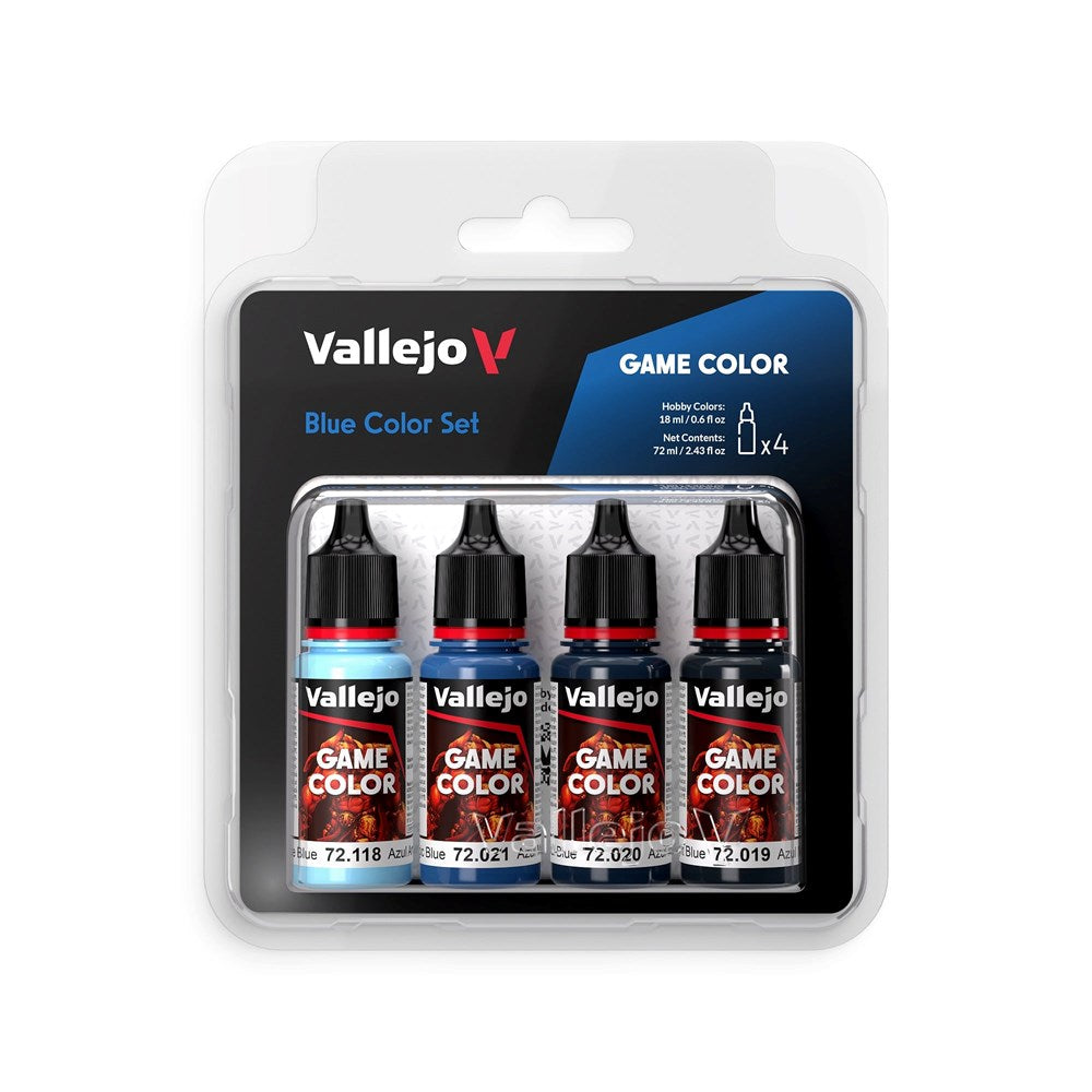 Vallejo AV72376 Game Colour Blue Color Set (8938343203053)