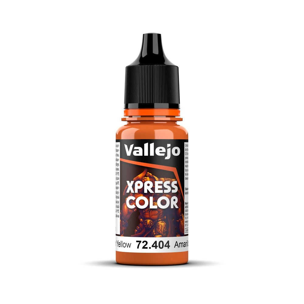 Vallejo AV72404 Game Colour Xpress Colour Nuclear Yellow 18ml (8938344087789)