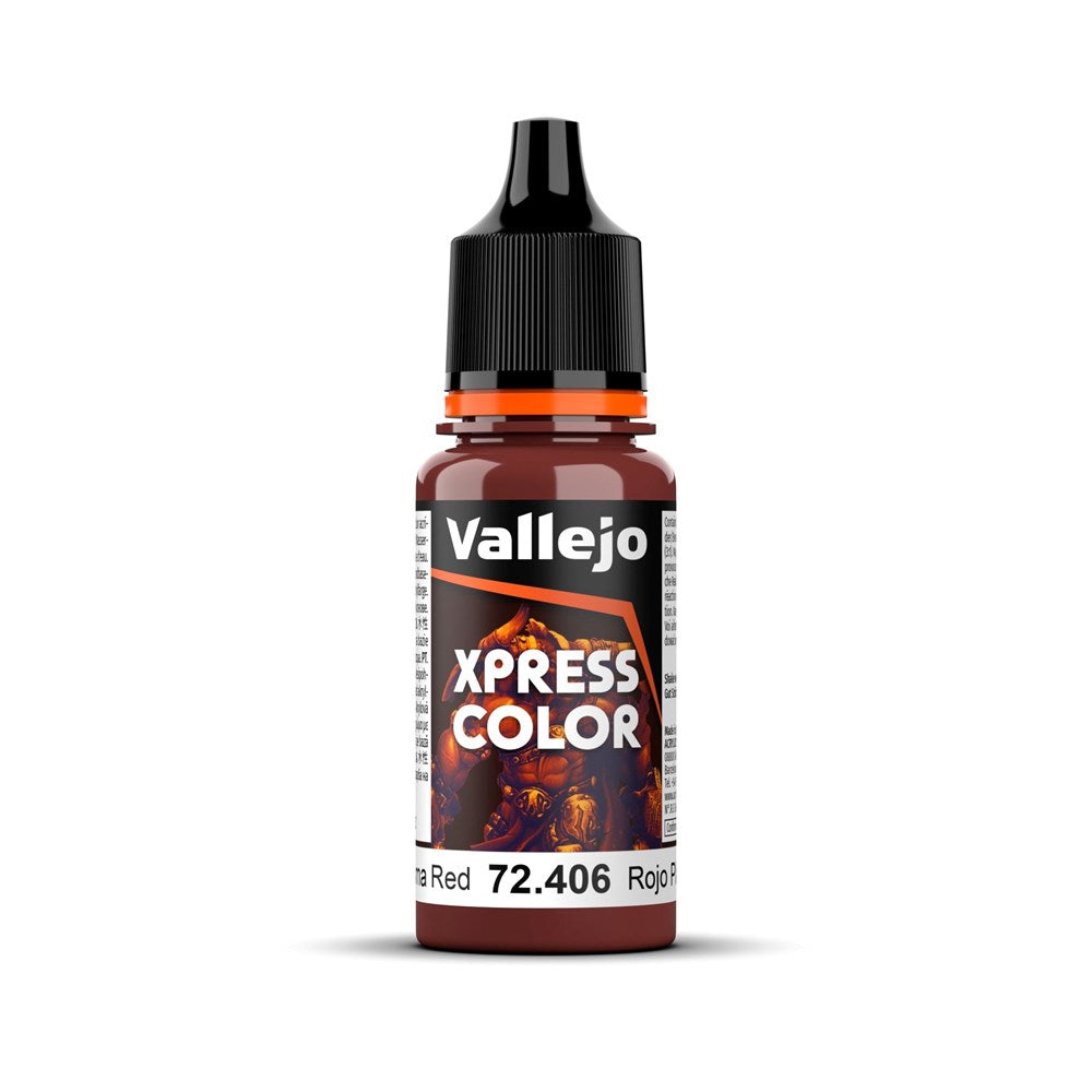 Vallejo AV72406 Game Colour Xpress Colour Plasma Red 18ml (8938344349933)