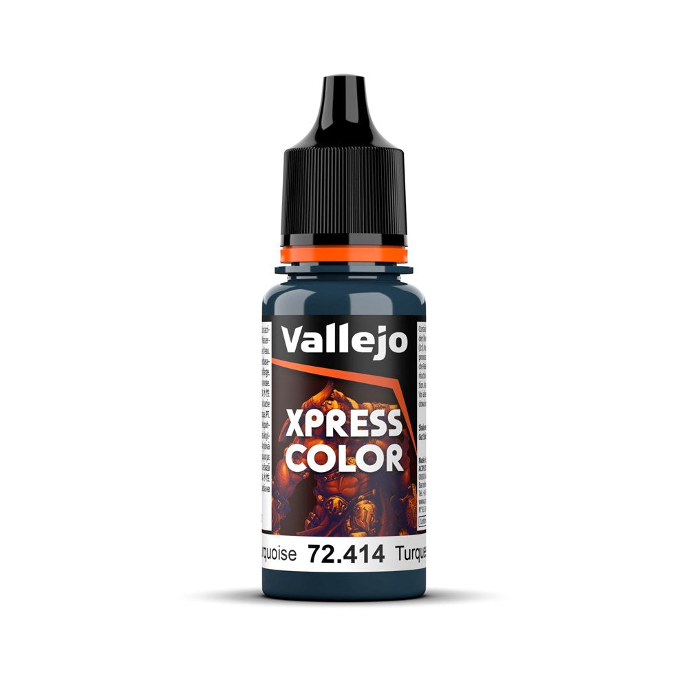 Vallejo AV72414 Game Colour Xpress Colour Caribbean Turquoise 18ml (8938344939757)